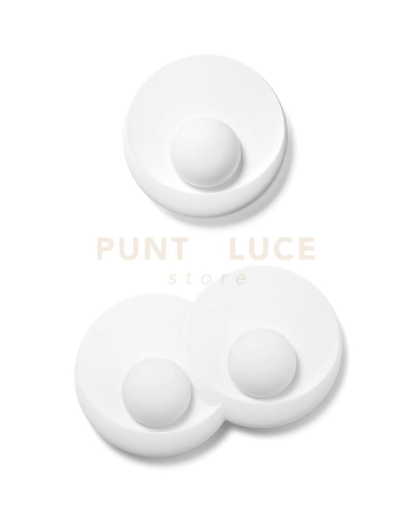 PITANE applique a parete Parete gesso Con Vetro 2 Luci attacco GX53 41x30cm