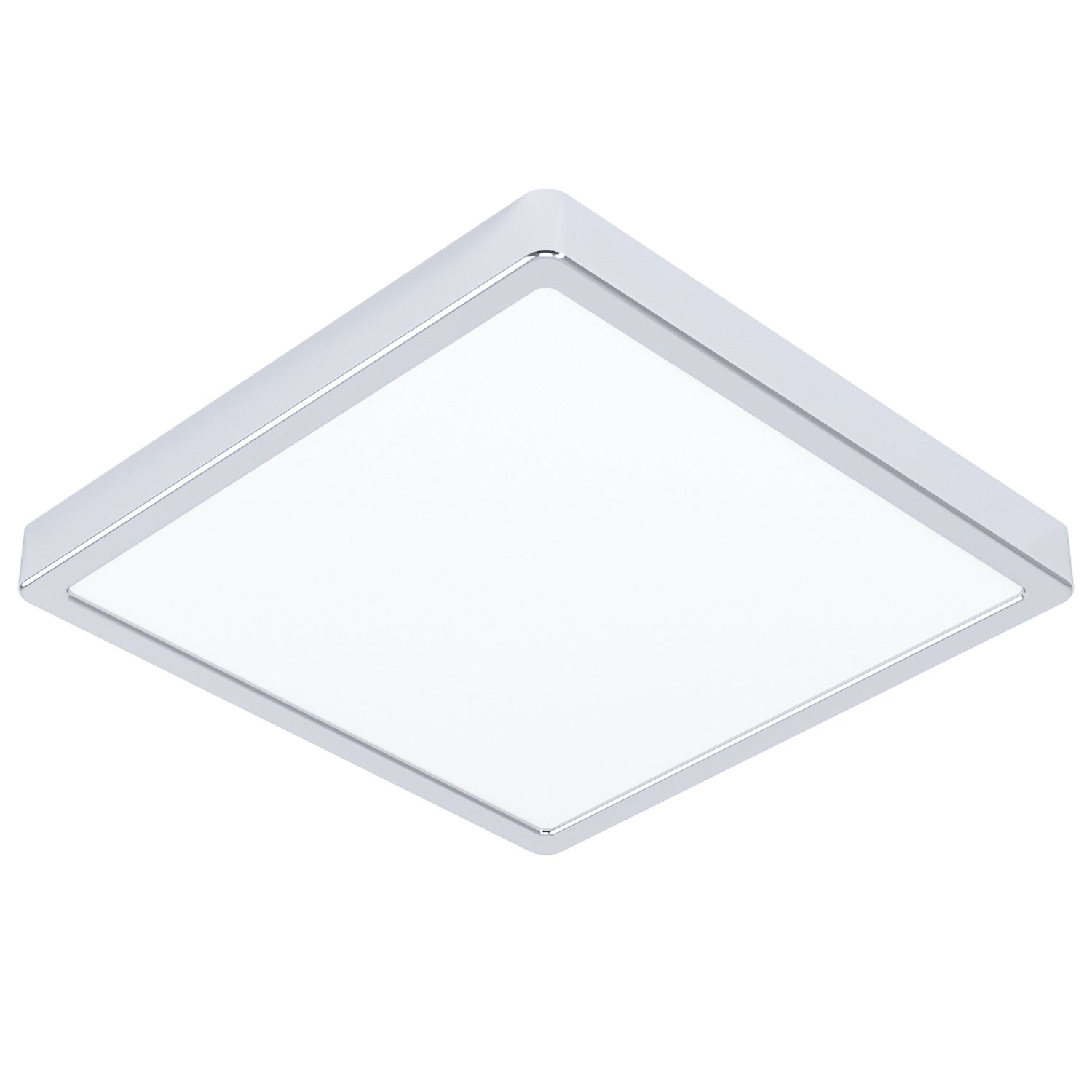 Plafoniera Moderna Fueva 5 Acciaio Cromo Led Integrato 20,5W 4000K Ip44