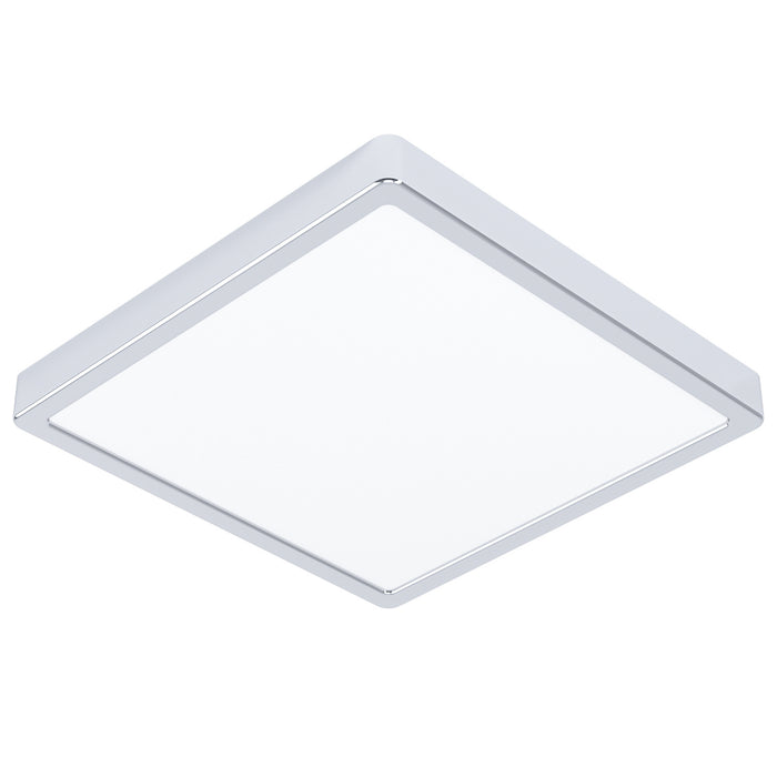 Plafoniera Moderna Fueva 5 Acciaio Cromo Led Integrato 20,5W 4000K Ip44