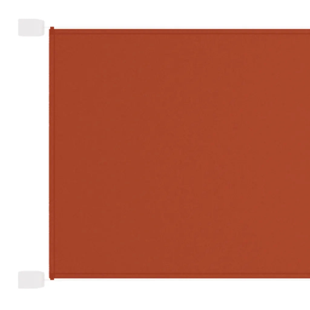 Paravento Verticale Terracotta 140x360 cm in Tessuto Oxford 148361
