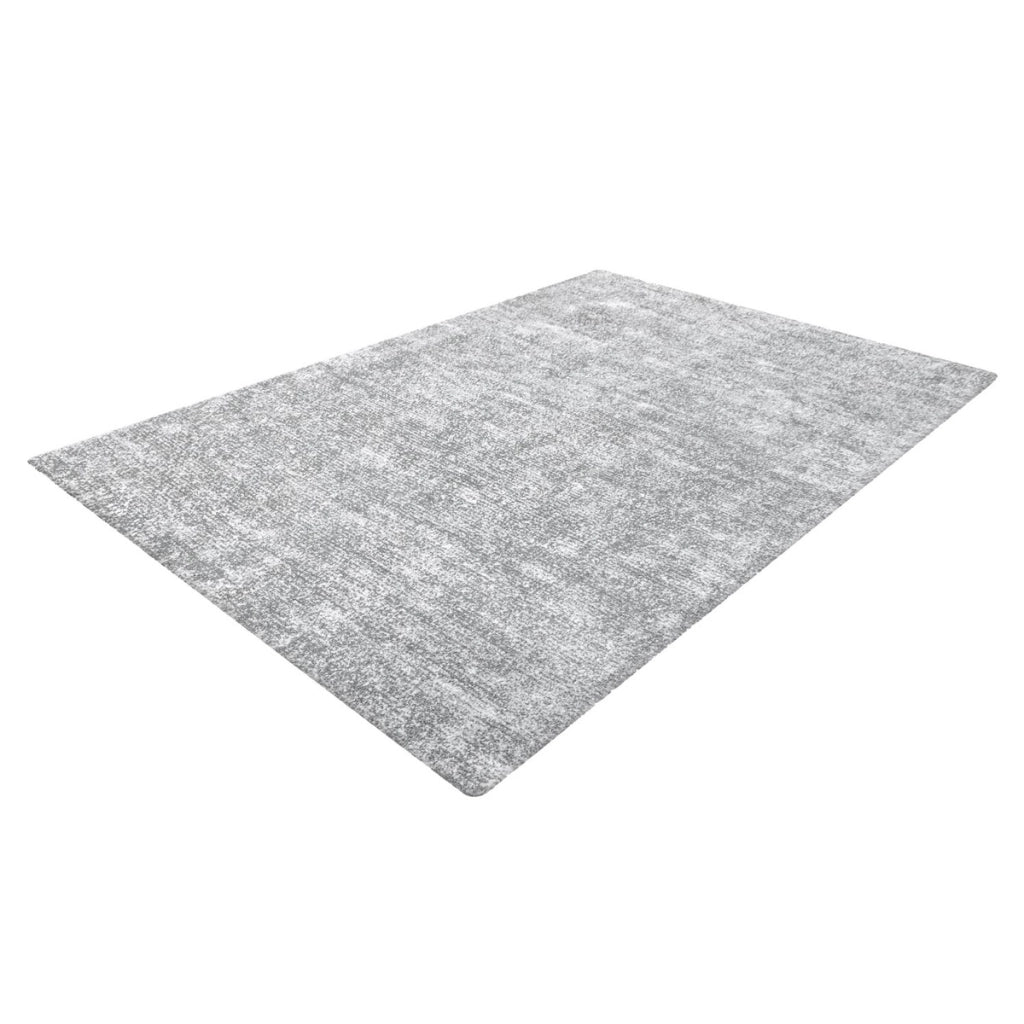 Tappeto moderno Etna 100 in grigio e argento