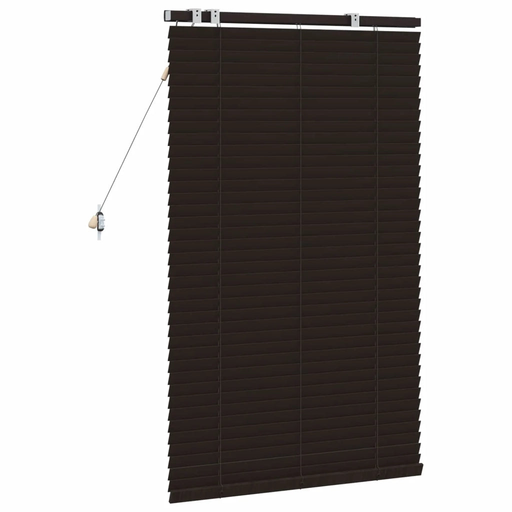 Tenda Veneziana Marrone Scuro 85 x 130 cm 35 mm 42015538