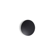 Applique Contemporanea Punto Alluminio Nero Led 9W 3000K Ip54