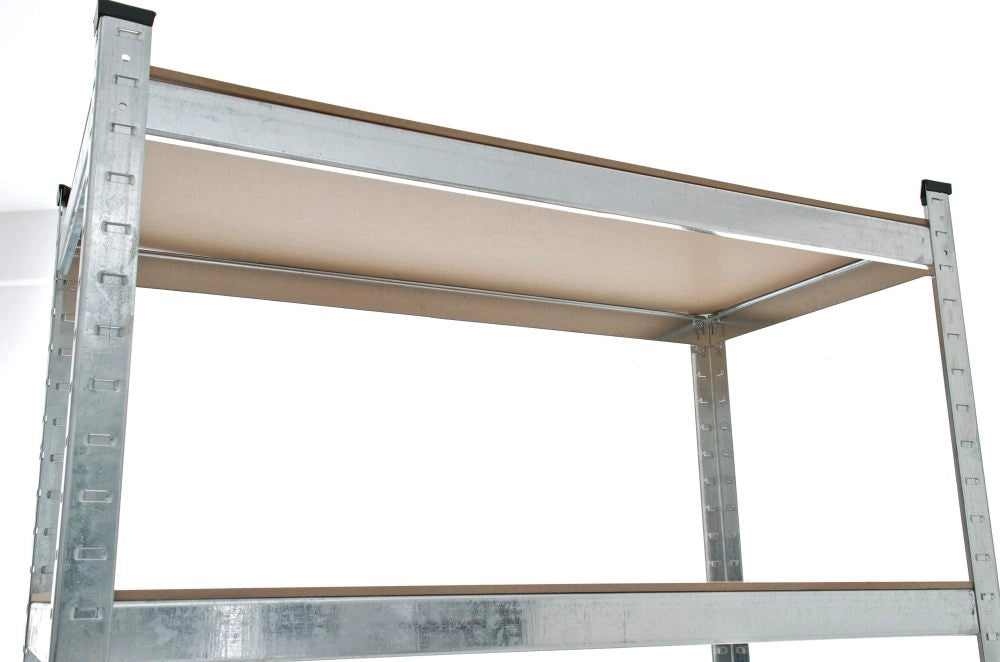 Scaffale zincato ad alta portata argento,90x40x180 cm