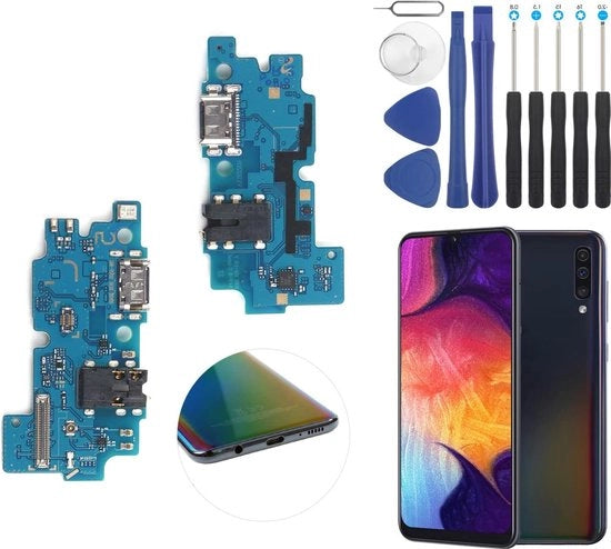 Adattatore di ricarica per Samsung Galaxy A50 cavo di ricarica flessibile A505F A505GN A505W caricatore USB tipo C di ricambio.