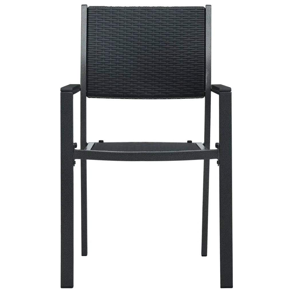 Set da Pranzo da Giardino 9 pz Nero cod mxl 35273