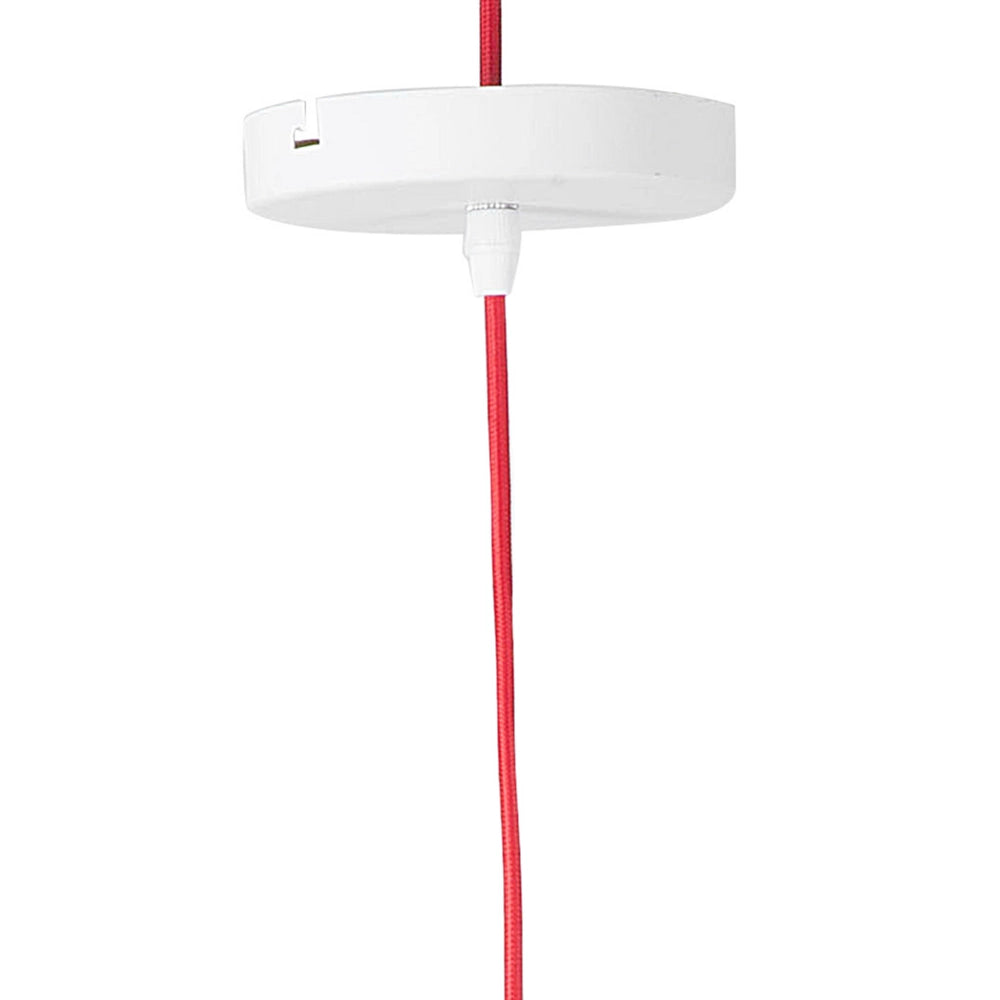 Lampada a Sospensione a Sospensione bianco con Paralume Conico in Alluminio dorato e Legno Chiaro di Design Industriale