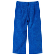 Pantaloni per Bambini in Velluto a Coste Blu Cobalto 92 CFW6421224