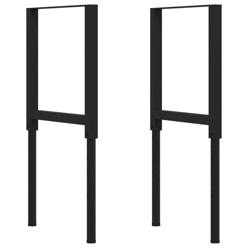 Banco Lavoro 80x60x(73-99,5) cm Legno di Acacia Rettangolare CFW6167209