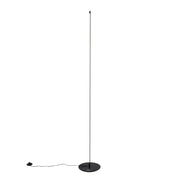 Ebony P/T Lampada da terra dimmerabile 28W LED 950lm 3000K in alluminio nero opaco - Gea Luce