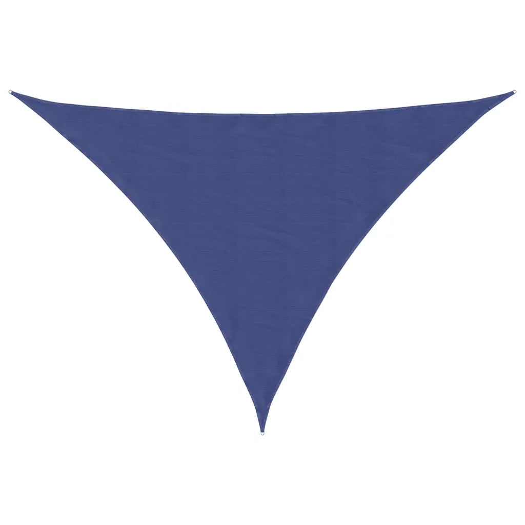 Vela Parasole | Telo Ombra | Vela da ombra Blu 7x5x5 m 100% Poliestere Oxford