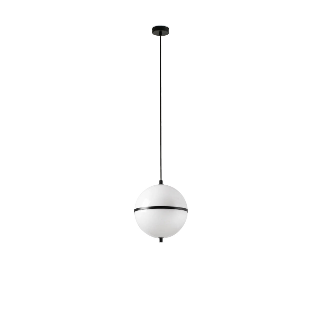 DOME S Lampada sospensione nera