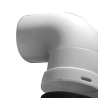 Curva 90 gradi in pp maschio-femmina di d80 mm