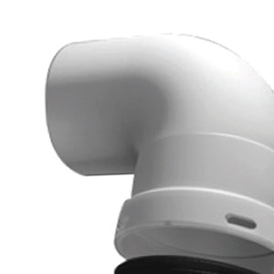 Curva 90 gradi in pp maschio-femmina di d80 mm