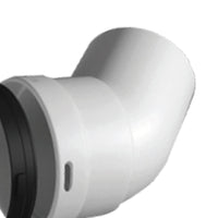 Curva 45 gradi in pp maschio-femmina di d80 mm