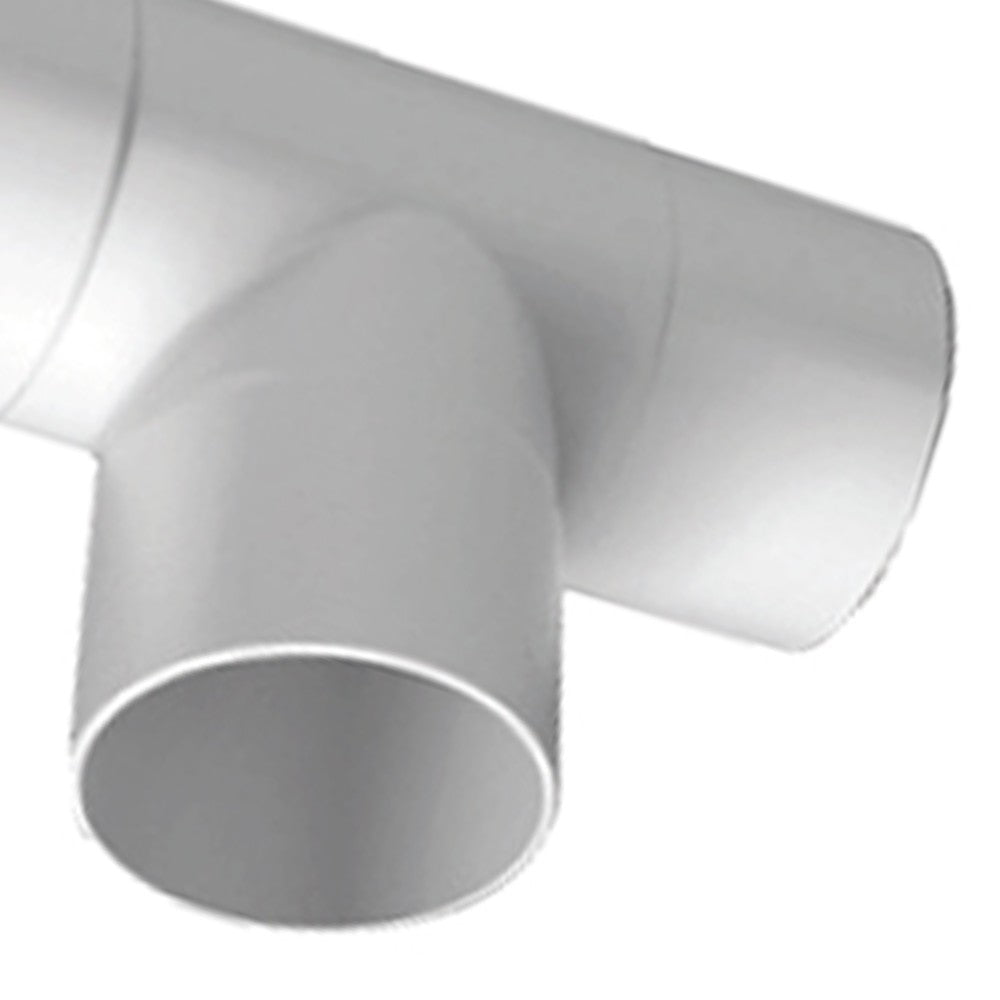 Tee maschio-femmina completo di guarnizione in pp di d80 mm