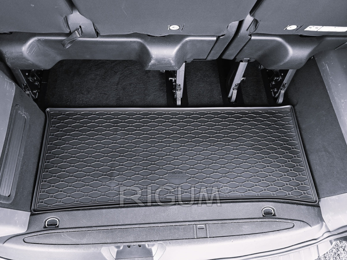 172B-408119 - Tappeto gomma baule per FORD Tourneo Custom 8/9 posti L1 dal 2018 al 2024 con riscaldamento