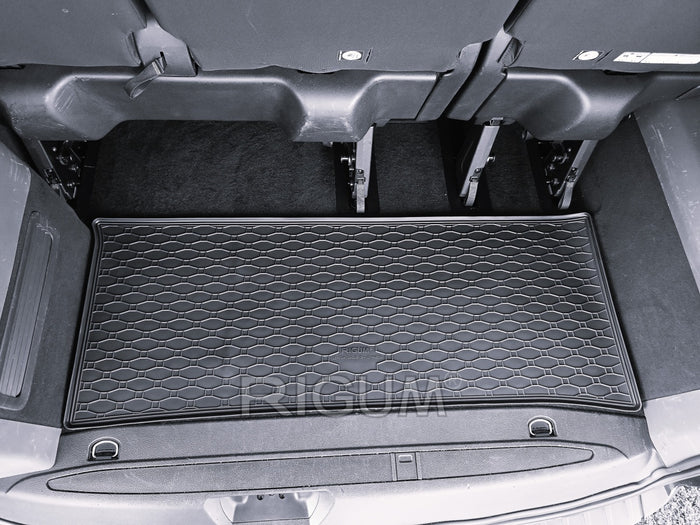 172B-408119 - Tappeto gomma baule per FORD Tourneo Custom 8/9 posti L1 dal 2018 al 2024 con riscaldamento