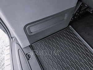 172B-408119 - Tappeto gomma baule per FORD Tourneo Custom 8/9 posti L1 dal 2018 al 2024 con riscaldamento