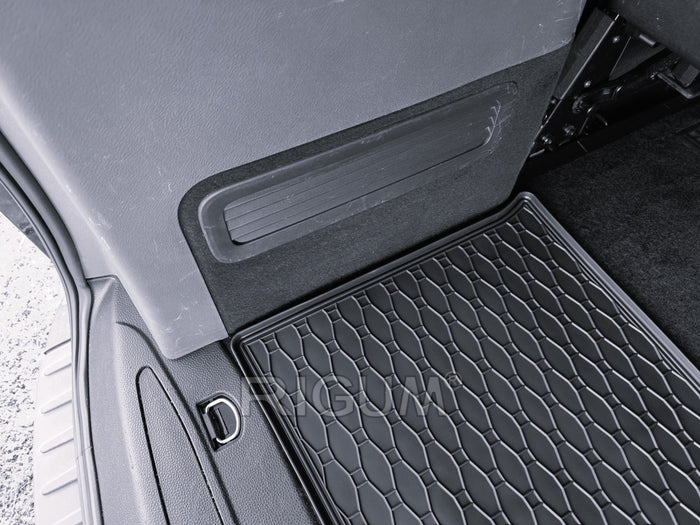 172B-408119 - Tappeto gomma baule per FORD Tourneo Custom 8/9 posti L1 dal 2018 al 2024 con riscaldamento