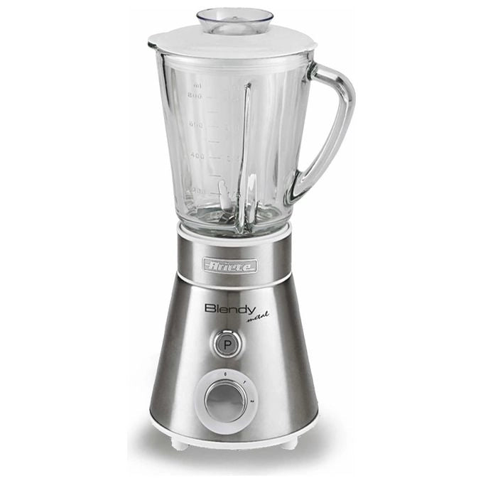 Ariete AR561 Blendy Metal Frullatore 300 W 800 ml 2 Velocita' Pulse lame acciaio inox colore Grigio