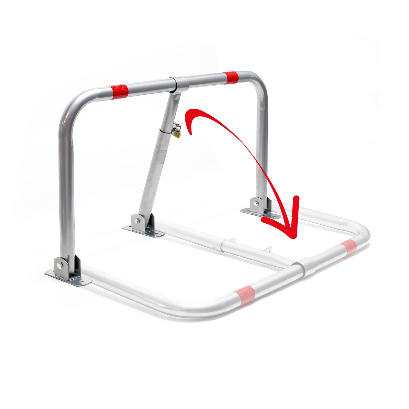 Barriera anti parcheggio con lucchetto Dissuasore di sosta per posto auto