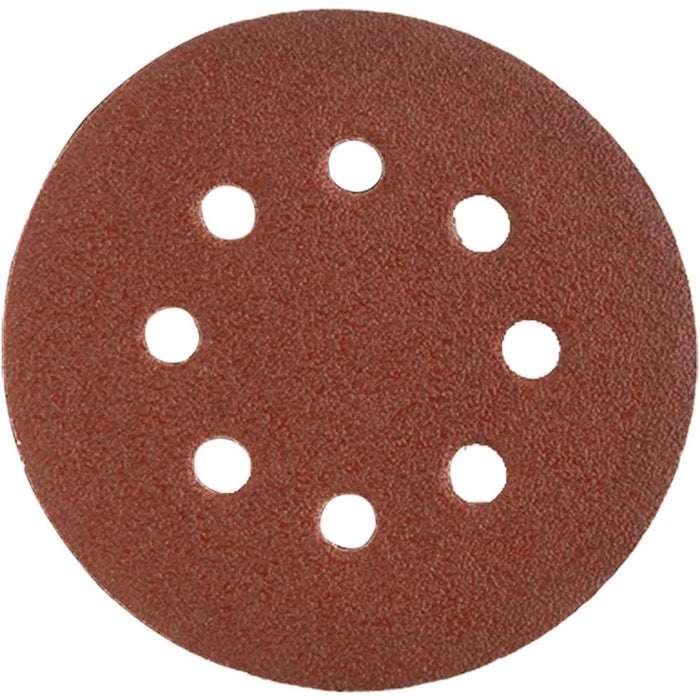 Topex 63h210 dischi abrasivi, 12 125 mm, k100, con fori, 5 pe ds