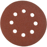 Topex 63h210 dischi abrasivi, 12 125 mm, k100, con fori, 5 pe ds