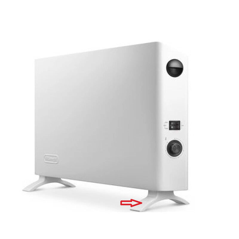 R PIEDINO X TERMOCONVETTORE DELONGHI A PAVIM. HSX2320F- 1,0 pz