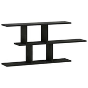 Scaffale da parete Rovere Nero 100 x 17 x 45.5 cm 8015113