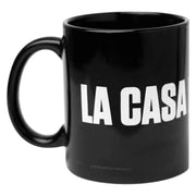 Tazza Ceramica 330 ml con Logo La Casa de Papel Compatibile Microonde Nero Inny