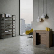 Consolle allungabile 90x48/296 cm Venus noce allunghe interne