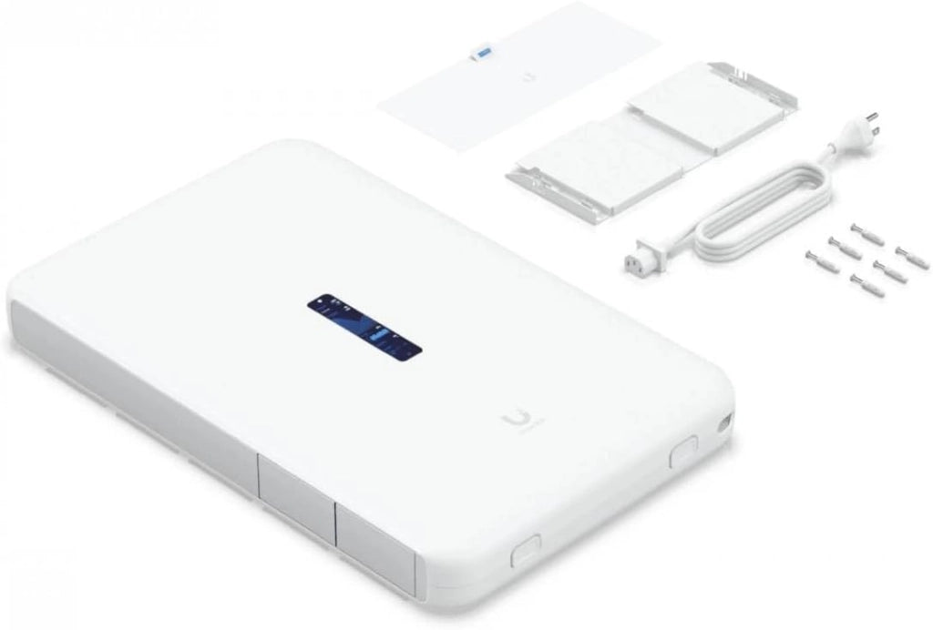 Wall-mountable UniFi OS Console with a