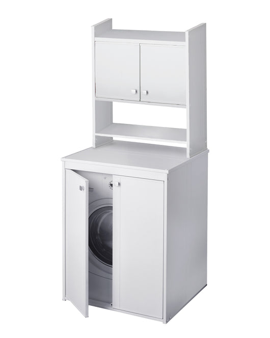 Scaffale in appoggio sopra lavatrice in pvc