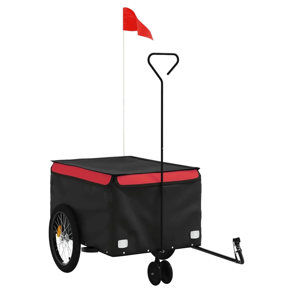Rimorchio per trasporto biciclette 30 kg ferro rosso 02_0044173
