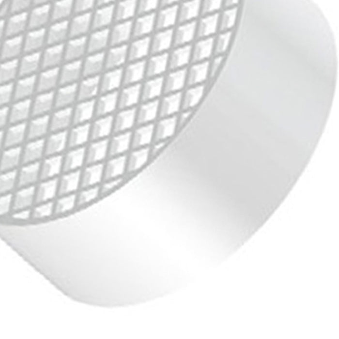 Terminale aspirazione aria in polipropilene d80 bianco