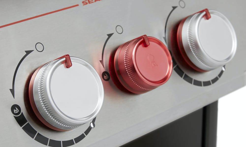 Barbecue a Gas Genesis E-335 Weber Gourmet Bbq System 3 Bruciatori e Fornello