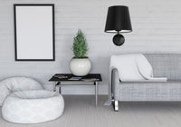 Lampada Da Parete APP1612-1W Black