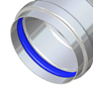 Tappo scarico condensa in alluminio d80 mm sp 1,5 mm per intubamento canne fumarie