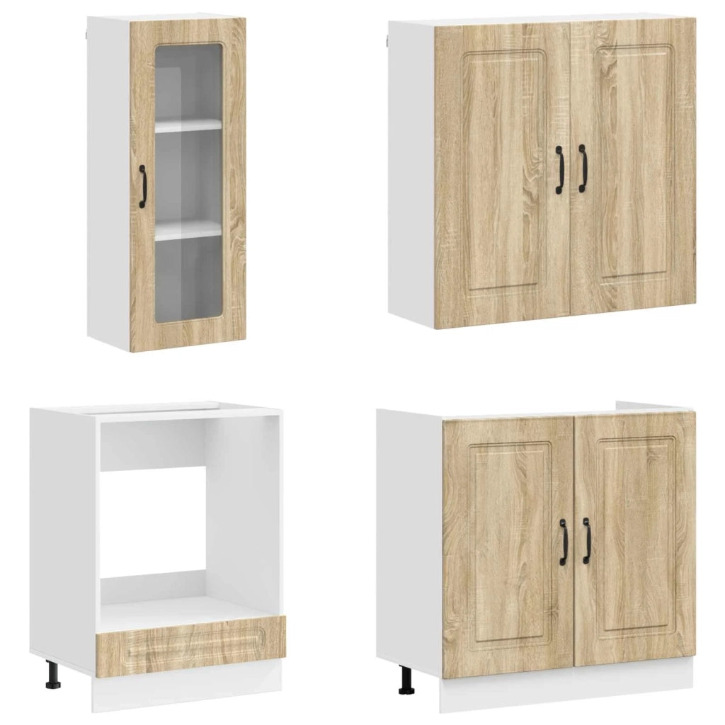 Unità Cucina KALMAR 8 pcs Rovere Sonoma Legno ingegnerizzato 3438383