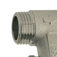 Valvola sicurezza scaldabagno da 1-2 maschio-femmina