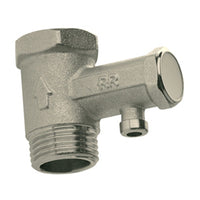 Valvola sicurezza scaldabagno da 1-2 maschio-femmina