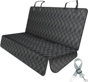 Housse per sedili posteriori auto per cani - Protezione per bambini per sedili auto - Adatto per auto, camion e SUV (137 x 127 cm)