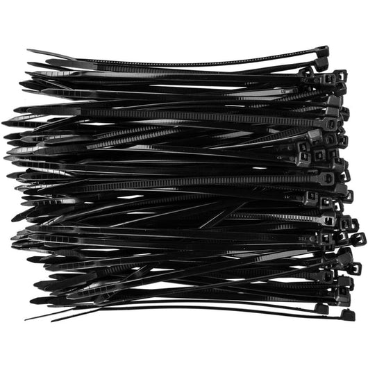 Topex 44e970 fascette per cavi 2 2,5mmx100mm, nero, 100 pezzi