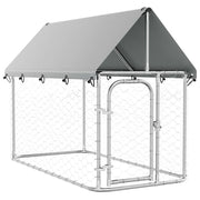 Gabbia per Cani da Esterno con Tetto 200x100x150 cm CFW1187157