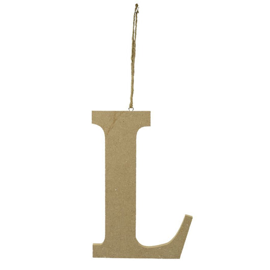 LETTERA "L" LEGNO