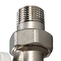 Valvola termostatizzata diritta per radiatori in ferro d 1-2 pollice