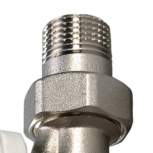 Valvola termostatizzata diritta per radiatori in ferro d 1-2 pollice