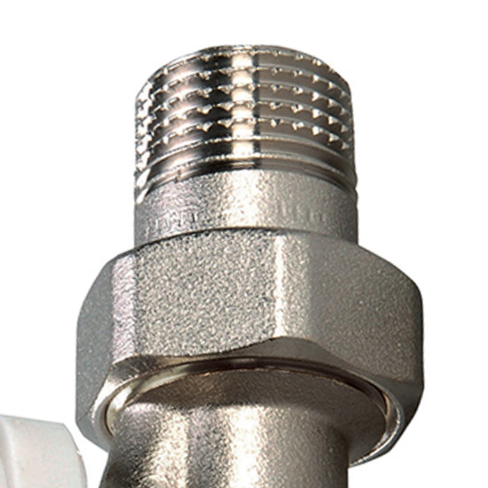 Valvola termostatizzata diritta per radiatori in ferro d 1-2 pollice