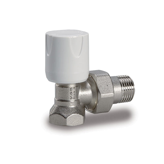 Valvola diritta per radiatori attacco rame-multistrato d1-2 pollice